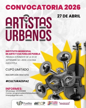 Convocatoria Artistas Urbanos