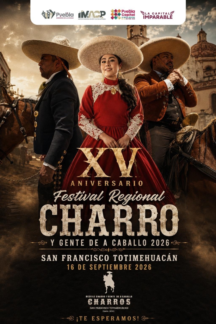 Gobierno de Pepe Chedraui impulsa Festival Regional Charro en San Francisco Totimehuacan